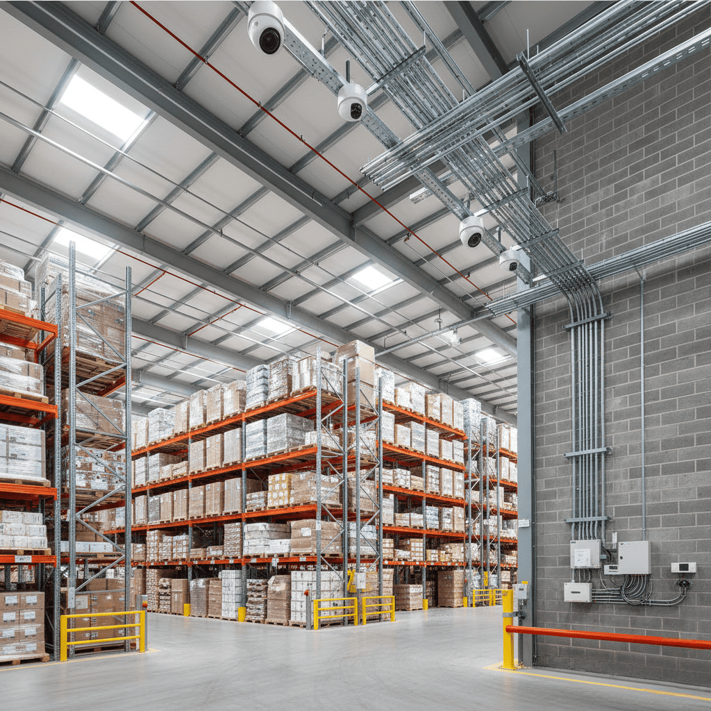 Warehouse CCTV + Intrusion Integration 900x850